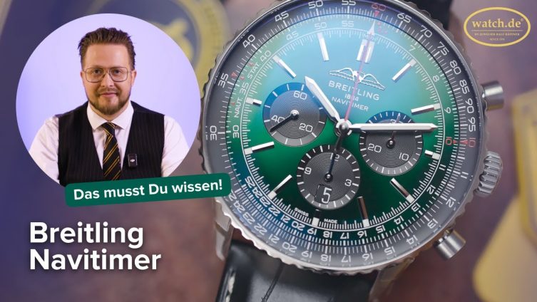 Video: Die Geschichte der Breitling Navitimer – Vom Cockpit zum Klassiker