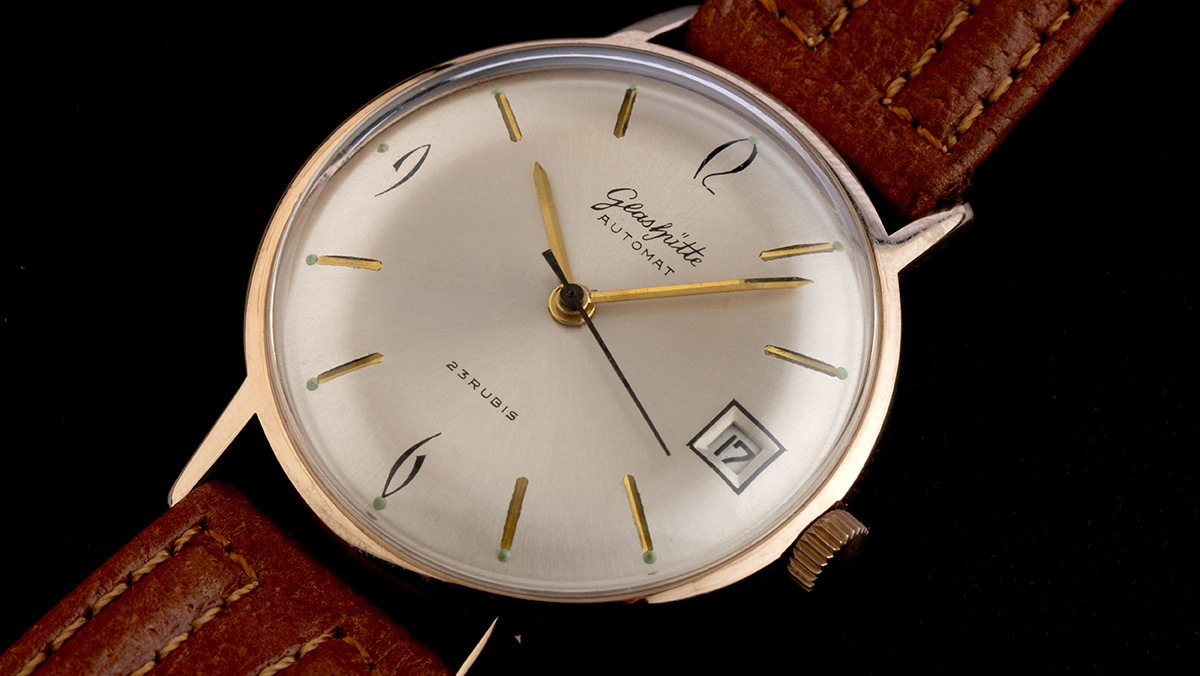 Vintage Glashütte Uhr