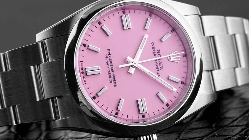 Rolex Oyster Perpetual Candy Pink