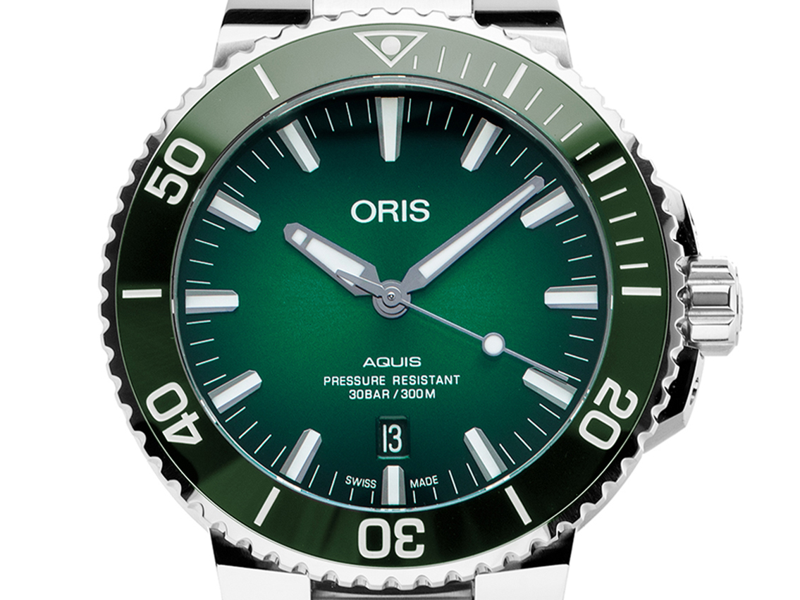 Oris Aquis Date stainless steel Bracelet stainless steel