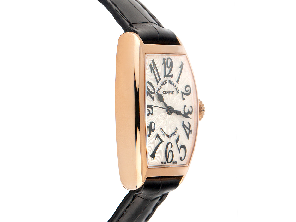 Franck muller cintree curvex rose gold sale