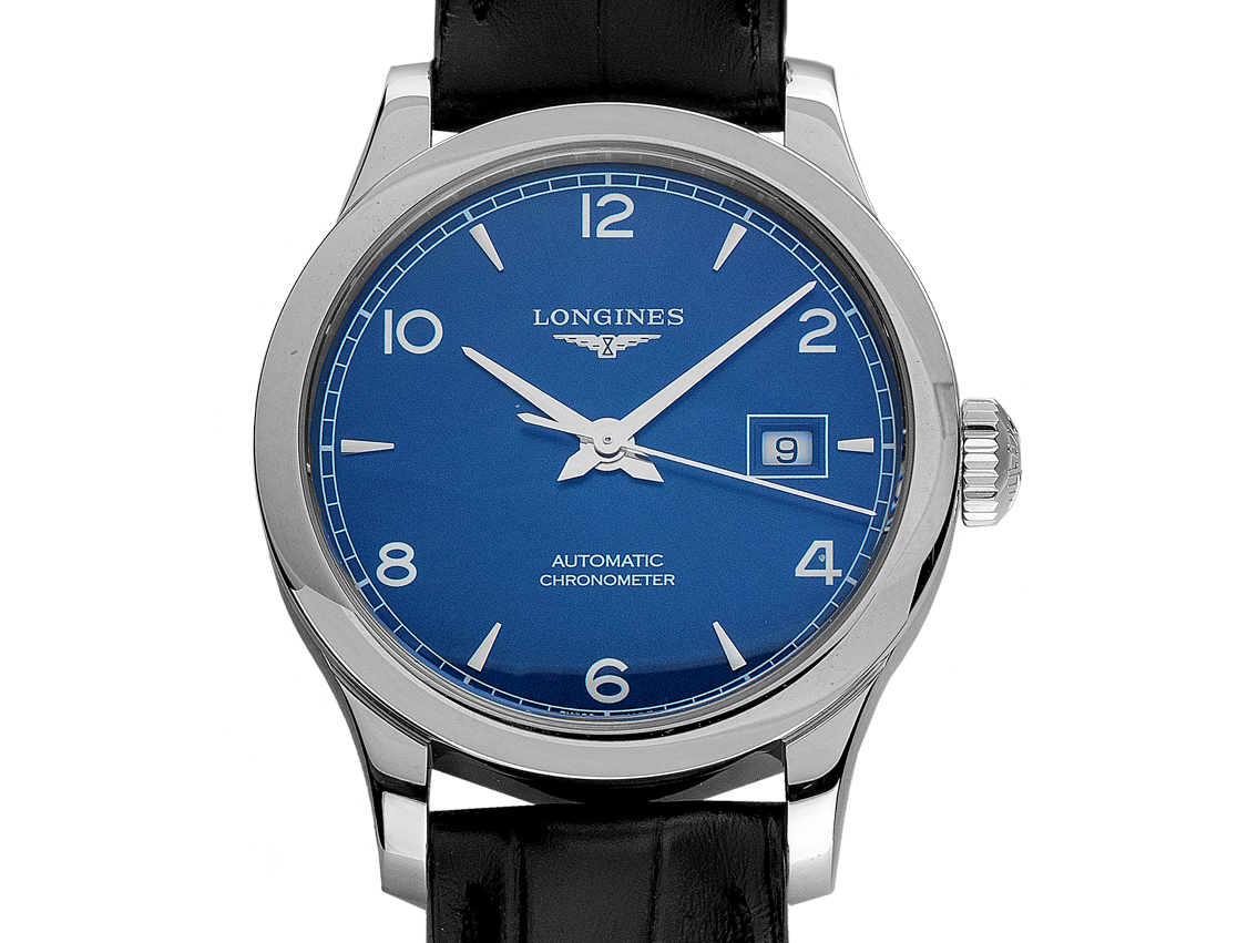 Longines Record Collection Edelstahl Armand Leder 26mm