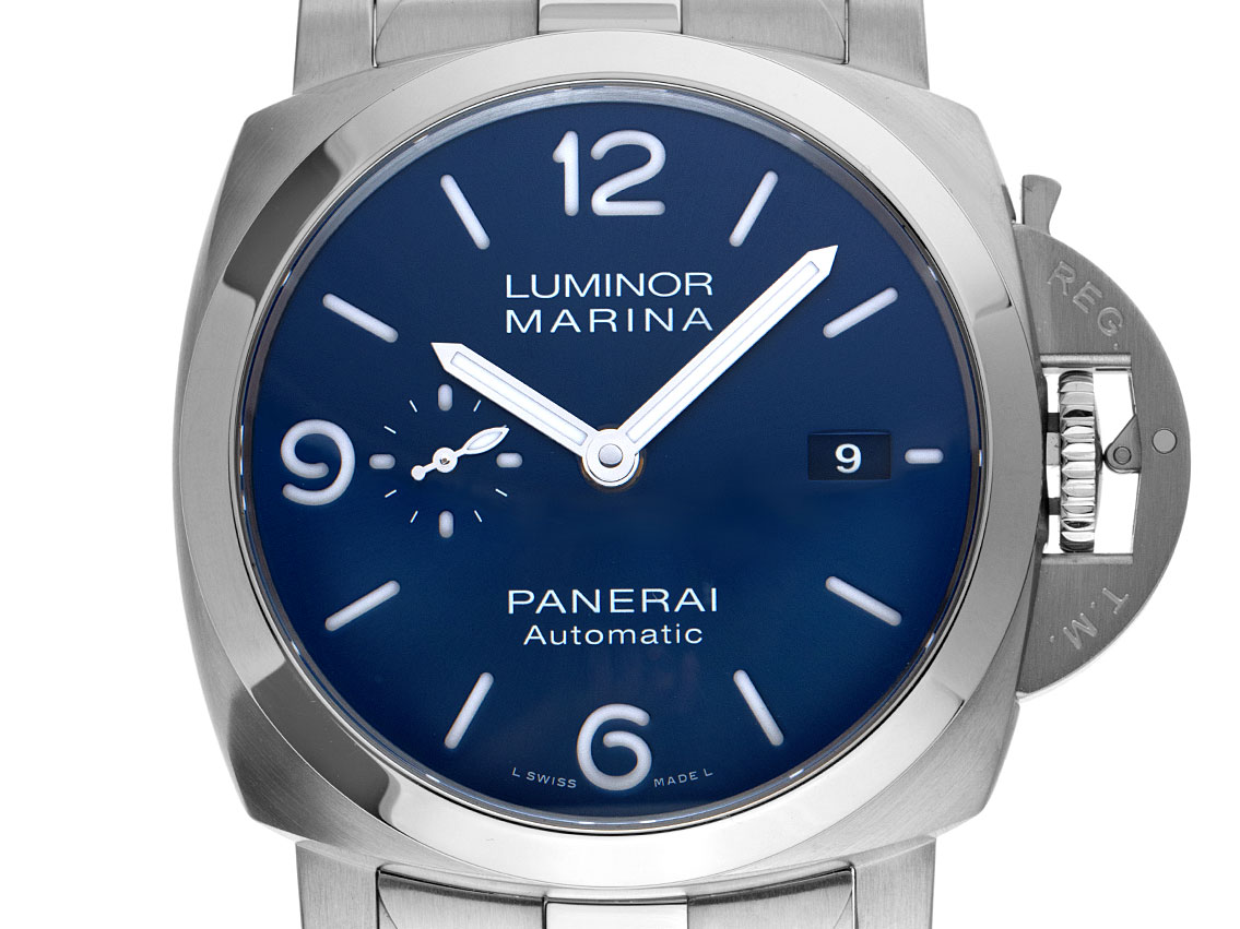 Panerai Luminor Marina Specchio Blu stainless steel Bracelet