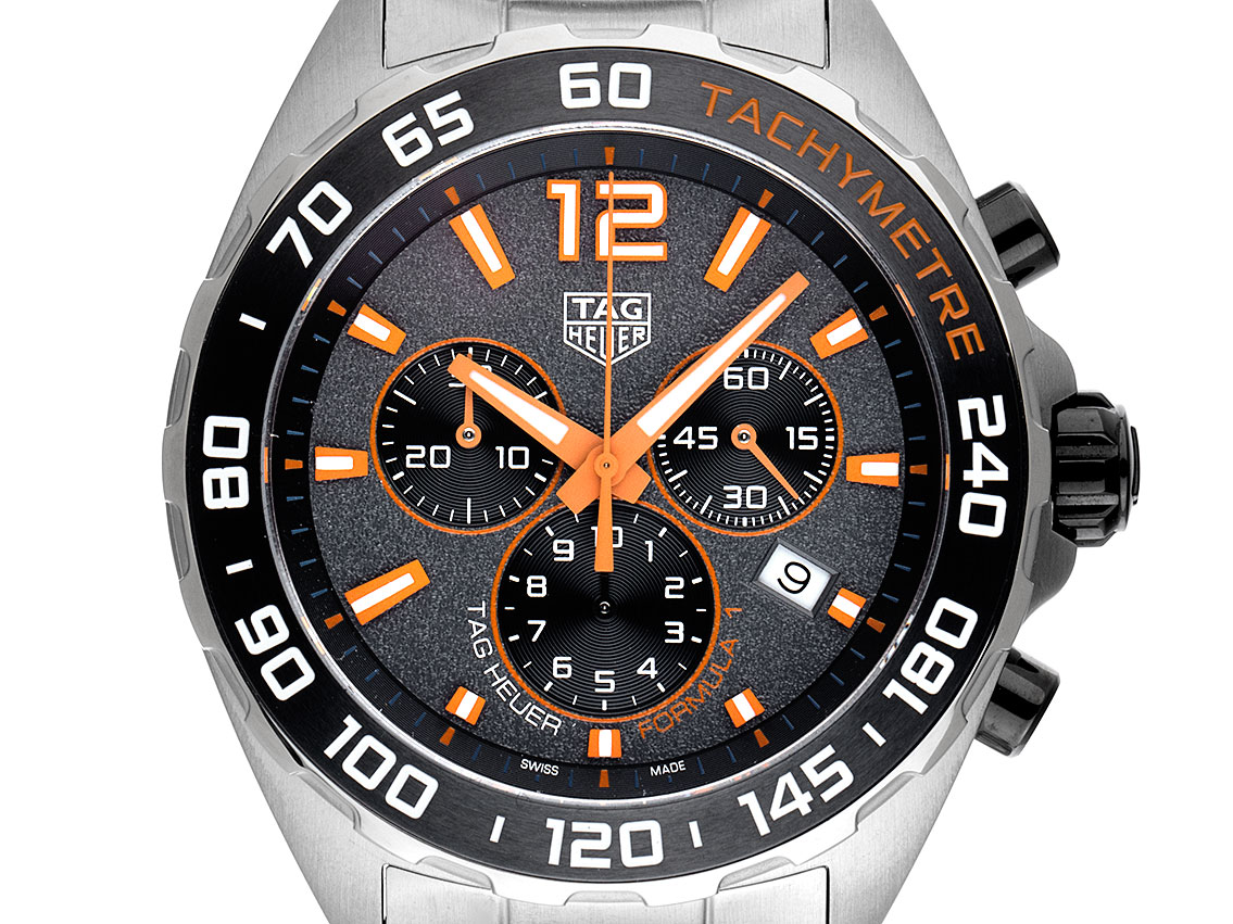 Formula 1 Chronograph stainless steel Armband stainless steel 43mm unworn
