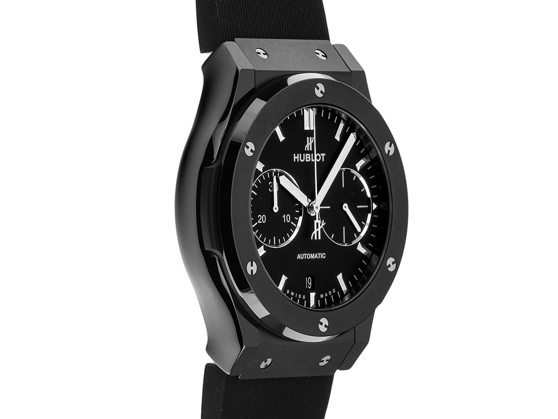 Hublot classic fusion 2025 black magic chronograph