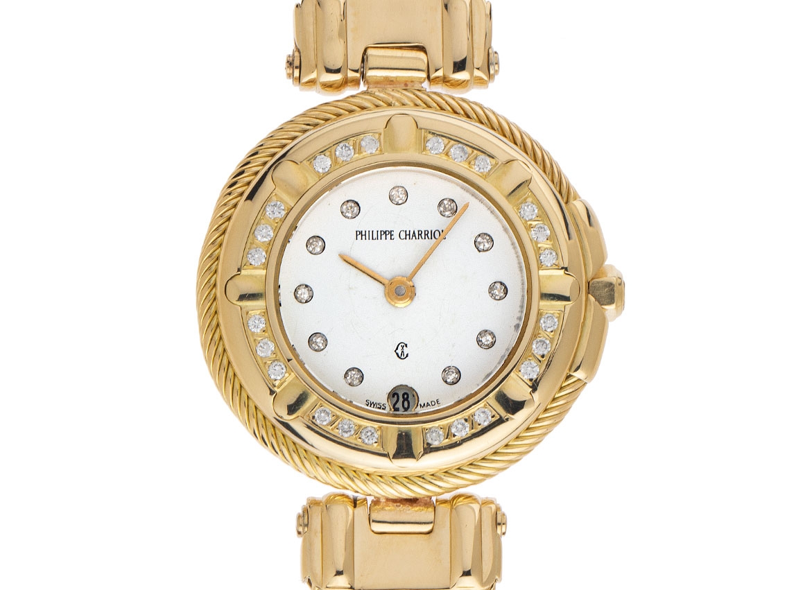 Philippe Charriol Charriol Diamanten 18kt Gelbgold 71g yellow