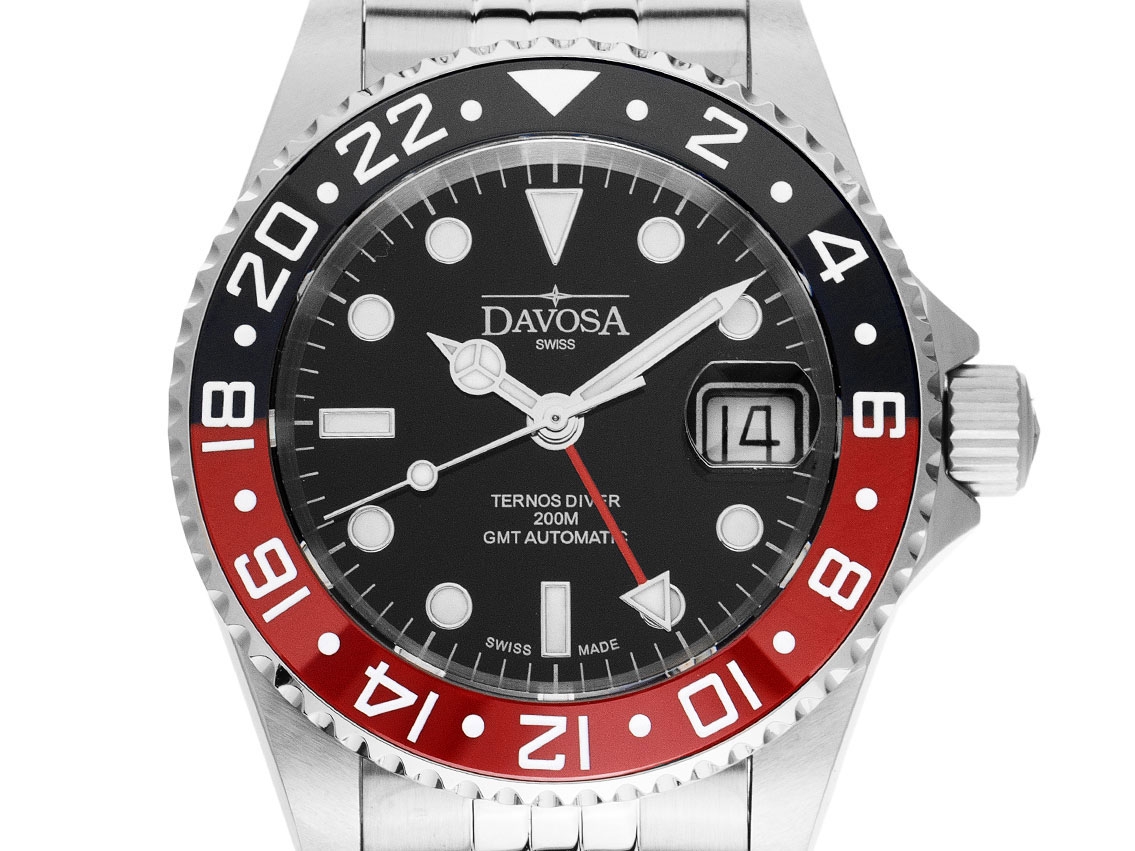 Davosa Ternos GMT steel ceramic Bracelet stainless steel