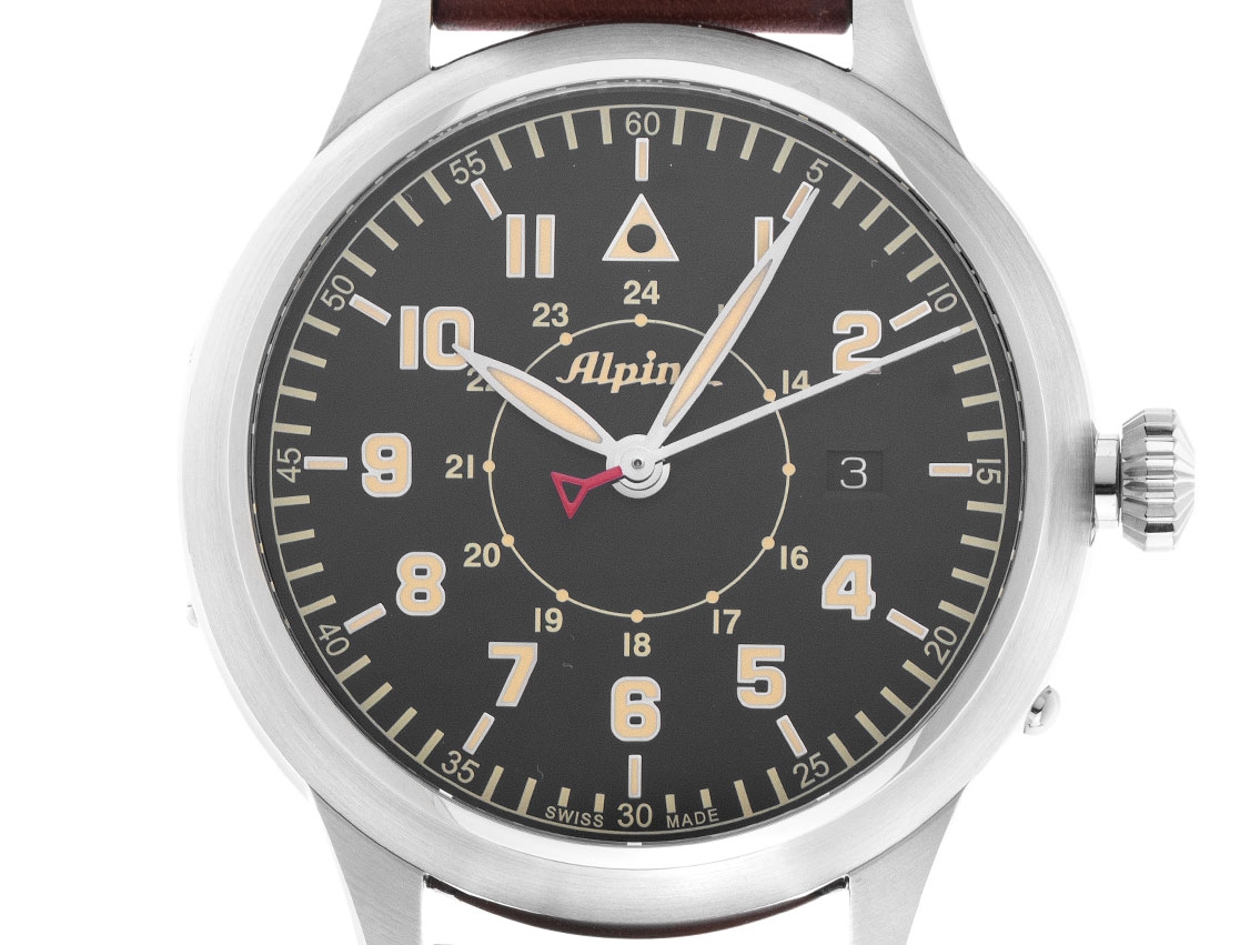 Alpina Startimer Pilot Heritage stainless steel Bracelet