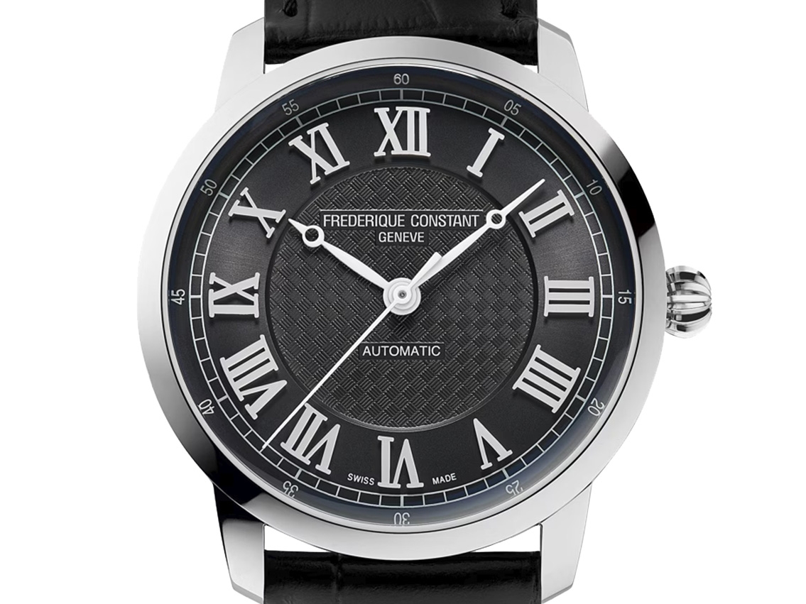 Frederique Constant Classics stainless steel Bracelet leather