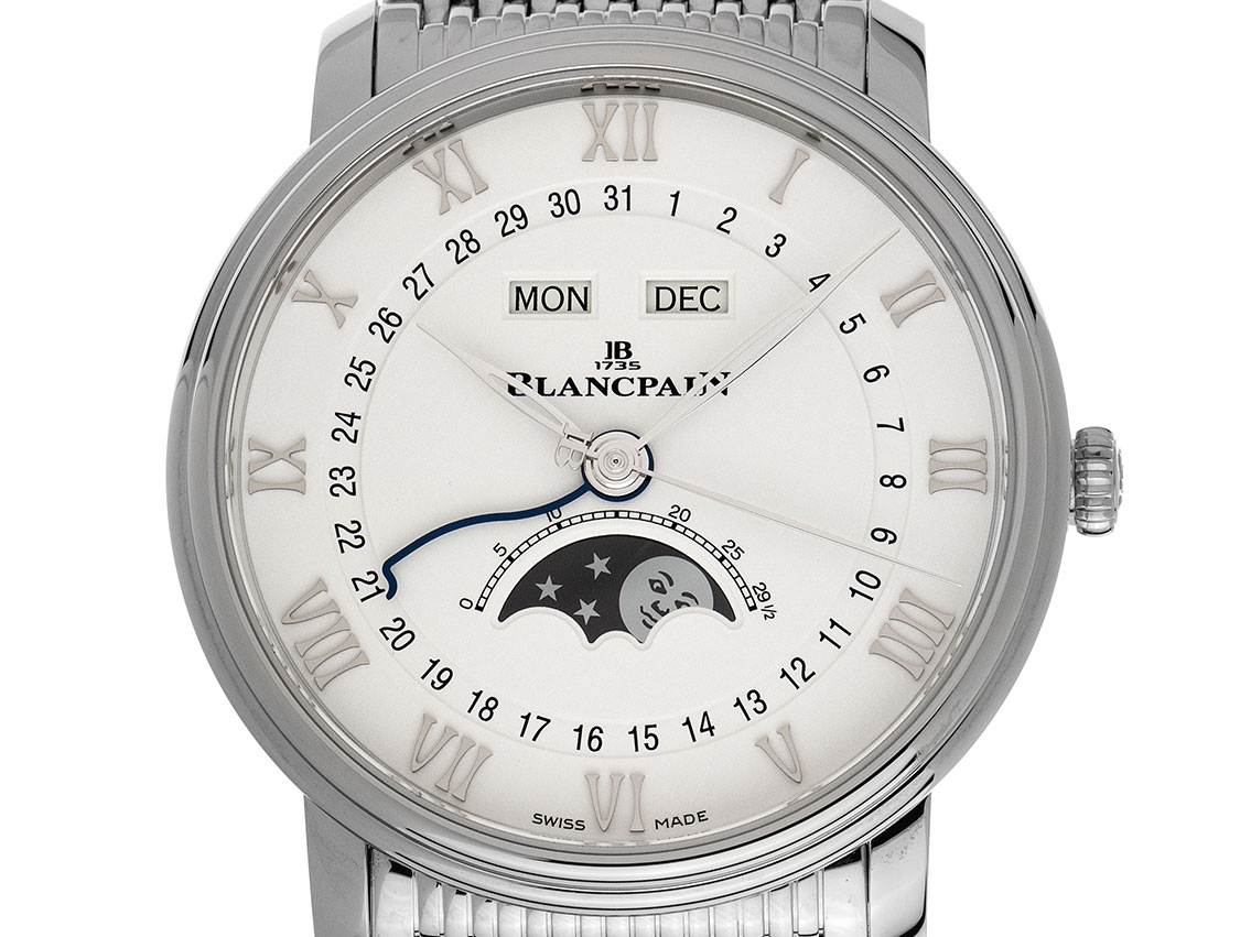 Blancpain Villeret Quanti me Complet stainless steel Bracelet