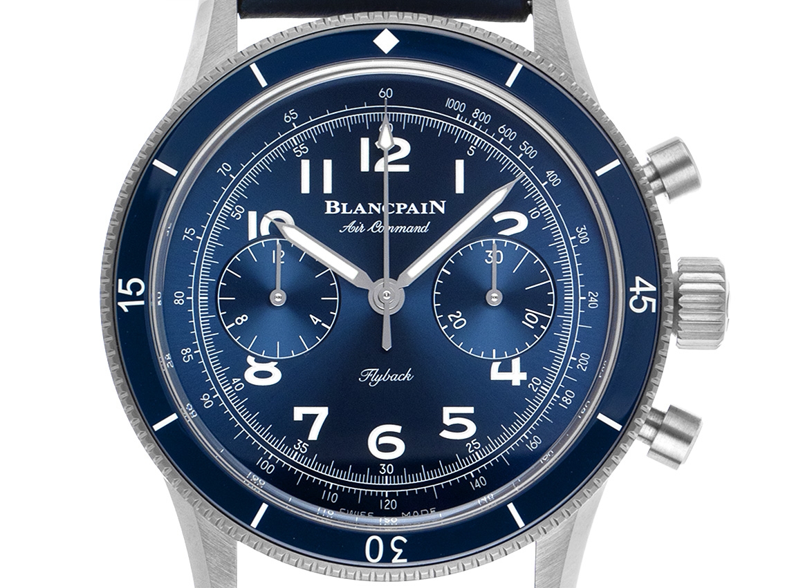 Blancpain Air Command Keramik Titan Armand Leder