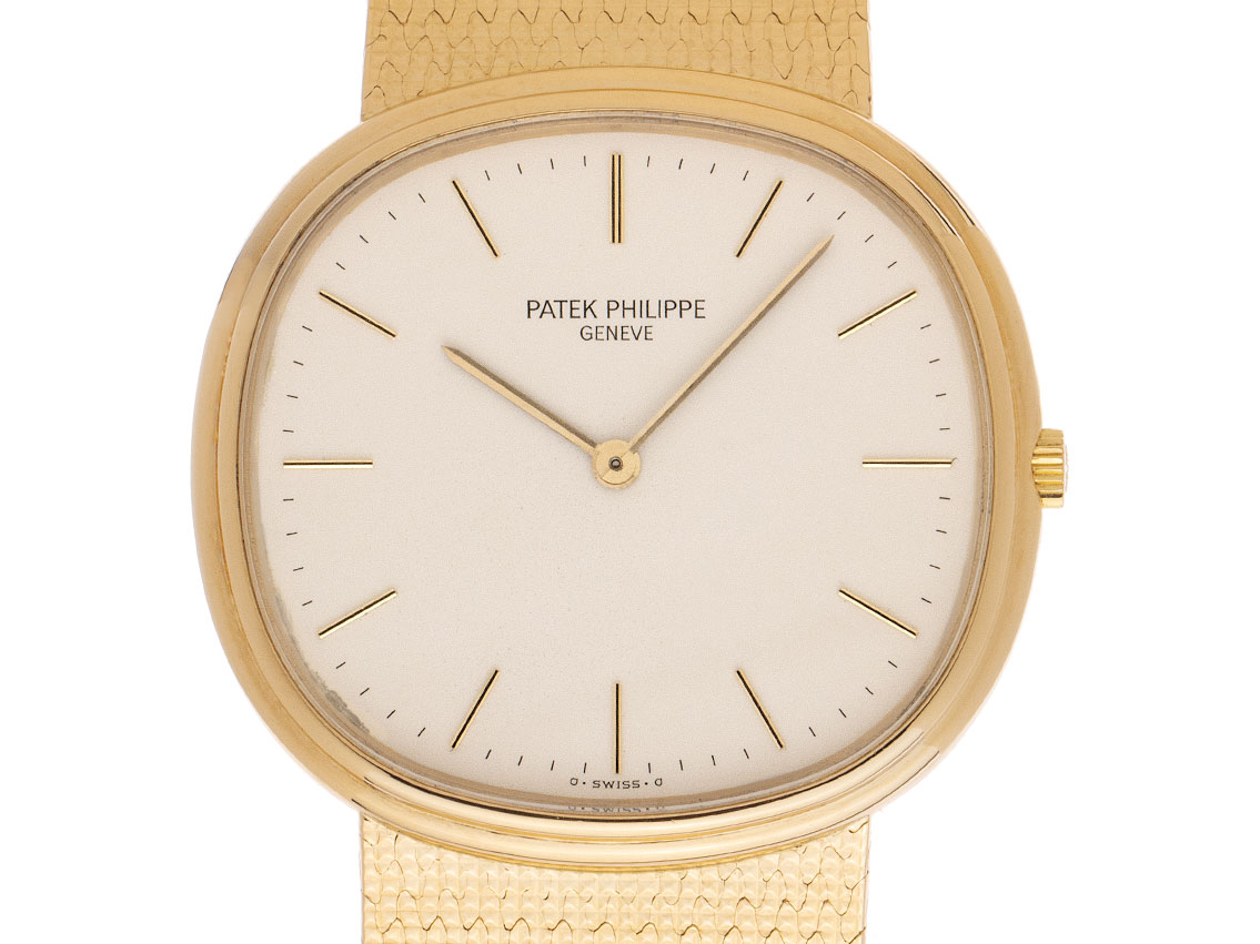 Patek philippe ellipse online 18k gold