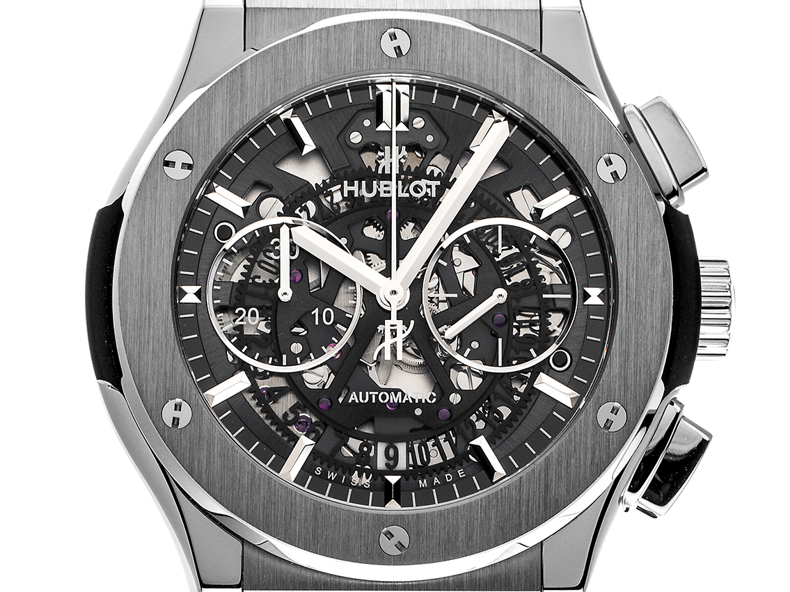 Hublot classic fusion aerofusion clearance titanium chronograph