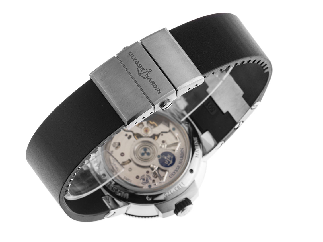 Ulysse Nardin Marine Chronometer stainless steel Bracelet