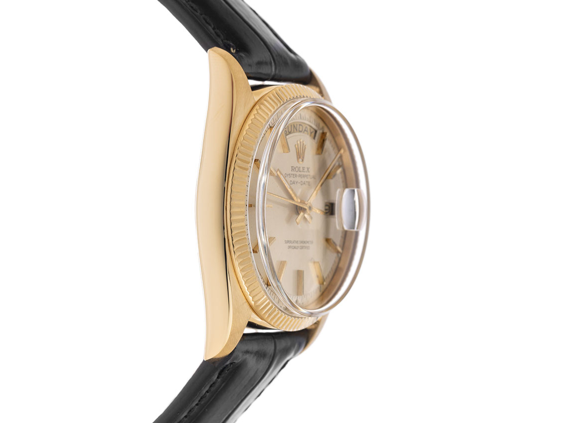 Rolex Day- Date open 6/9 - 18kt Gelbgold - Armand Leder