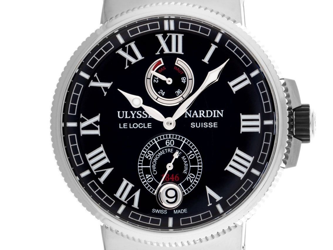 Ulysse Nardin Marine Chronometer stainless steel Bracelet