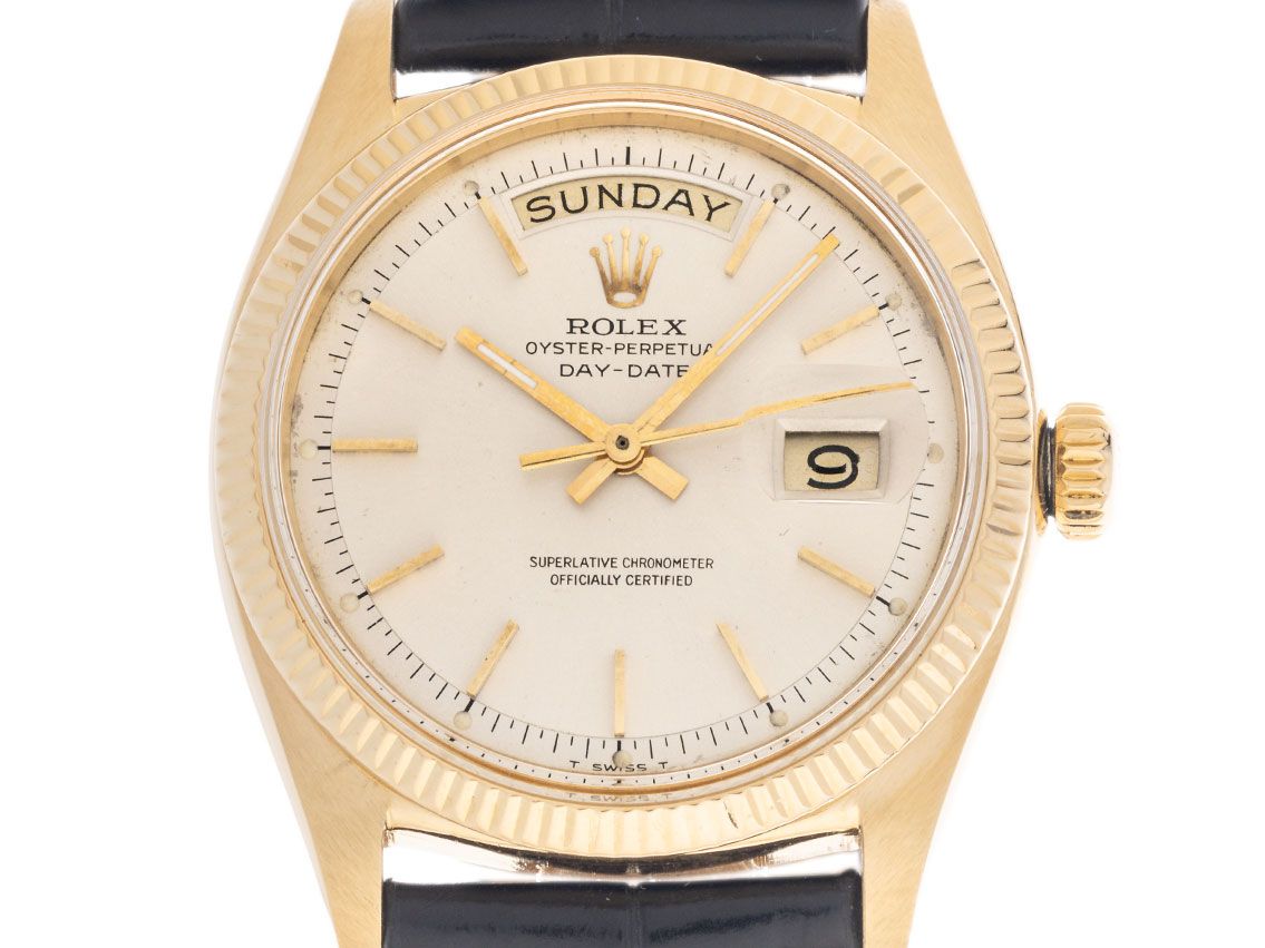 Rolex Day- Date open 6/9 - 18kt Gelbgold - Armand Leder