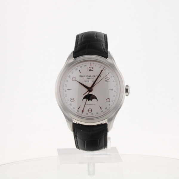 Baume Mercier Clifton stainless steel Bracelet leather